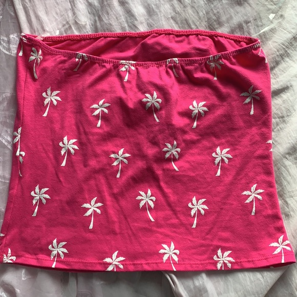 pink tube top - Picture 3 of 4